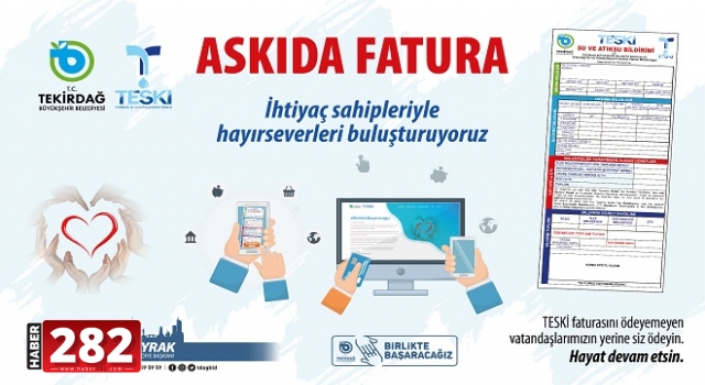 ASKIDA FATURA UYGULAMASINDA 1 AYDA 1.023 ADET FATURA ÖDENDİ