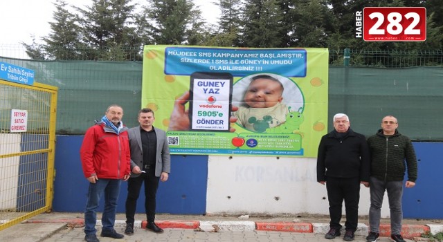 Ergene Belediye Başkanı Rasim Yüksel SMA Hastası Güney Bebek İçin Destek Çağrısında Bulundu