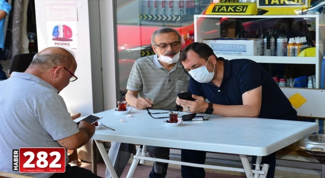 Başkan Yüksel sanayi esnafını ziyaret etti