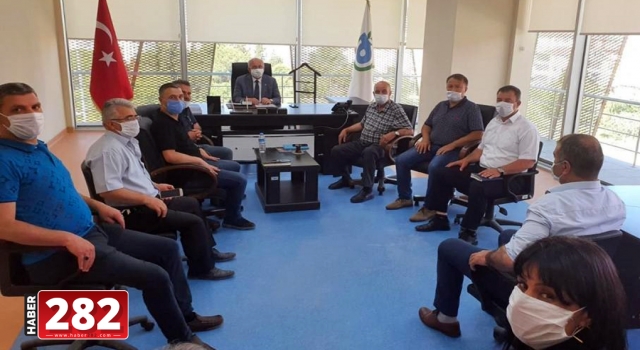 Başkan Albayrak Kapaklı’da Muhtarlarla Bir Araya geldi