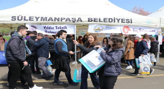 Tekirdağ’da ’Üniversite Tanıtım Fuarı’ kapılarını açtı