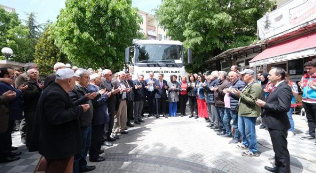 Kırklareli’de toplanan yardım malzemeleri, Hatay’a gönderildi