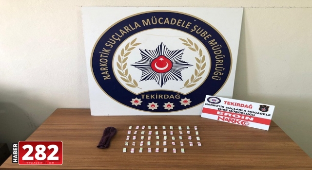 Çorlu'da uyuşturucu operasyonunda 1 kişi gözaltına alındı