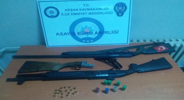 Edirne’de, iş yeri sahipleri arasındaki silahlı kavgaya 2 tutuklama