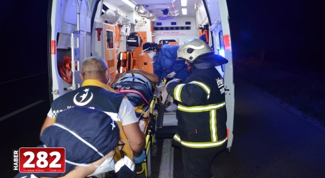 Malkara'da trafik kazası: 1 yaralı