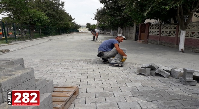 Ergene Belediyesinin Kilit Parke Taş ve Yol İyileştirme Çalışmaları Devam Ediyor