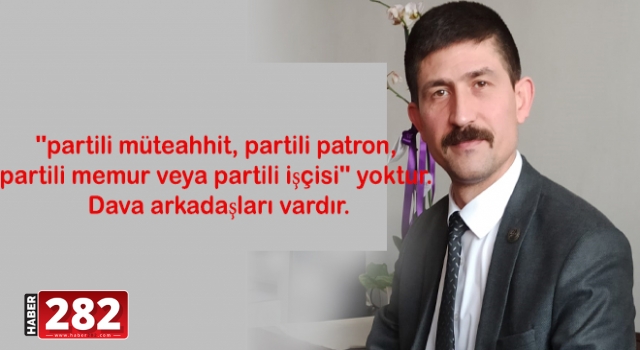 MHP Tekirdağ İl Başkanı İlker Yücel'den Açıklama