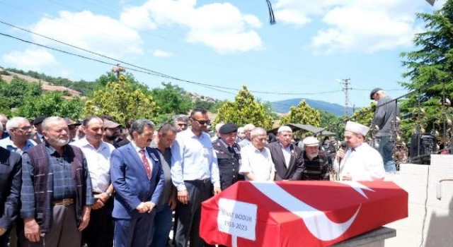 Kıbrıs gazisi Bodur, törenle son yolculuğuna uğurlandı