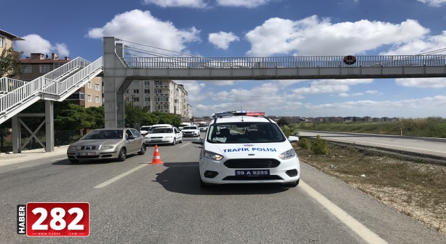 Tekirdağ'da trafik kazası: 1 yaralı