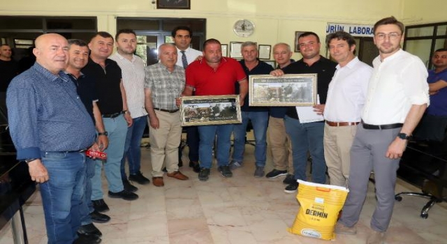 Keşan’da ilk buğdaydan elde edilen gelir meslek lisesinin tarım bölümüne bağışlandı