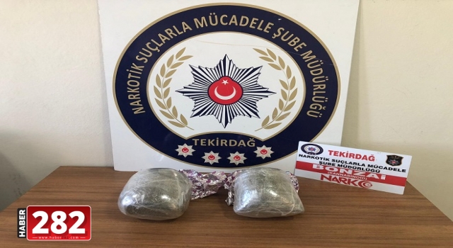 Tekirdağ'da uyuşturucu operasyonunda 2 şüpheli yakalandı