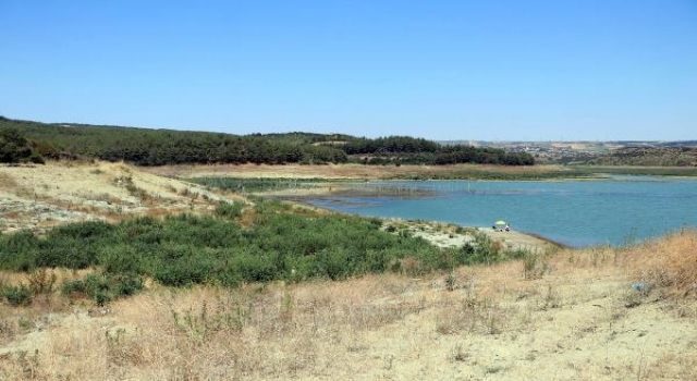 Tekirdağ’da Yazır Göleti’nin doluluk oranı yüzde 15’e düştü