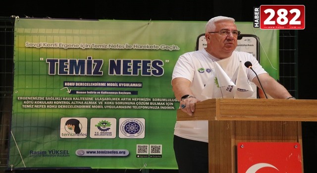 Ergene “Temiz Nefes Mobil Uygulaması” İle Tanışıyor!