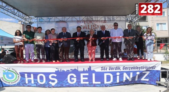 Ergene İlçesine Yeni Bir Kalıcı Eser Daha Kazandırıldı