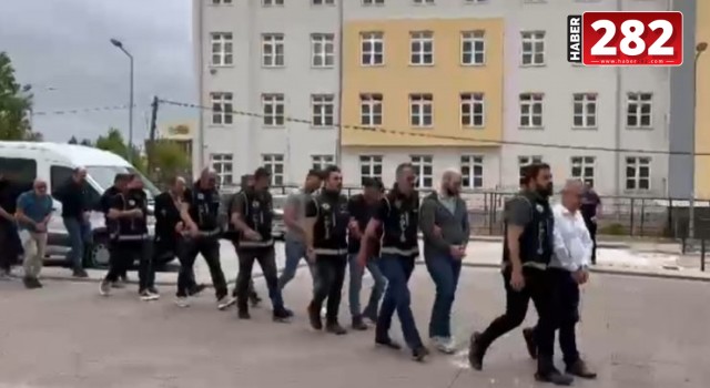 Adliyeye Böyle Sevk Edildiler