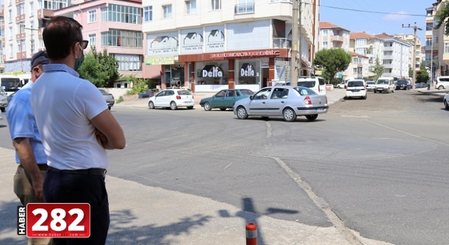 ÇERKEZKÖYDE KAVŞAKLARIMIZDA DÜZENLEME ÇALIŞMALARI YAPILACAK