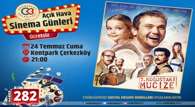 AÇIK HAVA SİNEMA GÜNLERİ BAŞLIYOR