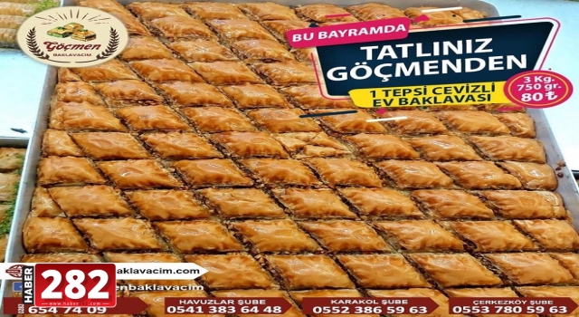 Göçmen Baklavacımda Kurban Bayramı öncesi Büyük Kampanya