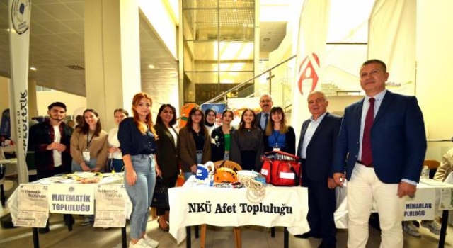 NKÜ’de ’öğrenci toplulukları tanıtım günleri’ düzenledi