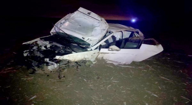 Tekirdağ’da yoldan çıkan otomobil takla attı: 1 yaralı