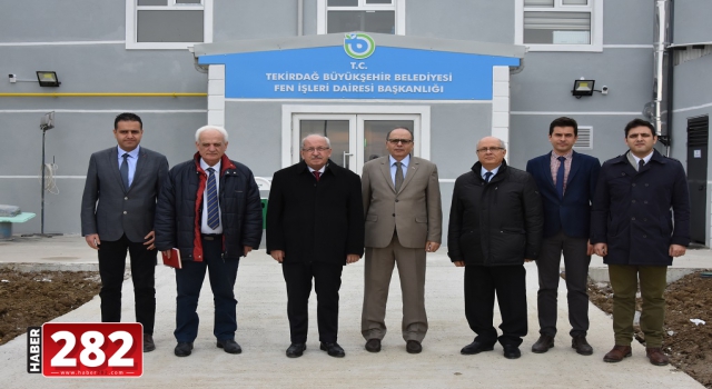 FEN İŞLERİ DAİRESİ BAŞKANLIĞI YENİ YERLEŞKESİNDE HİZMET VERMEYE BAŞLADI