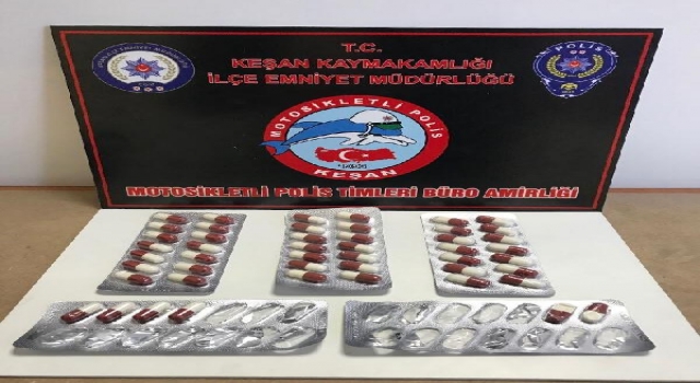 Edirne’de uyuşturucuyla yakalanan 4 şüpheliye gözaltı