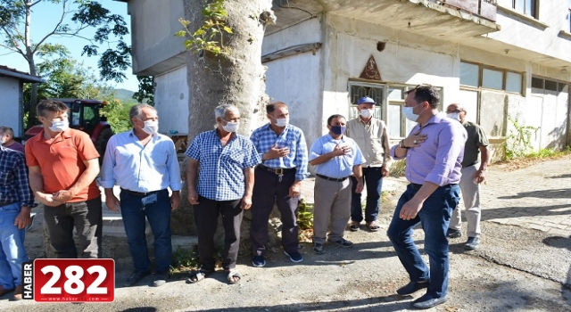 Başkan Yüksel kırsal mahallelerde bayram ziyaretlerinde bulundu