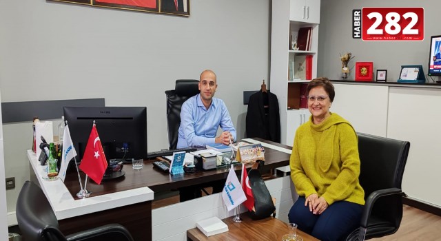 BİK TEKİRDAĞ ŞUBE MÜDÜRÜ ATILGAN’A HABER282’DEN ZİYARET