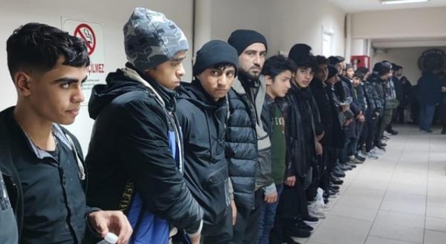 Kırklareli’de 41 kaçak göçmen yakalandı