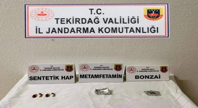 Tekirdağ’da jandarmadan uyuşturucu operasyonları