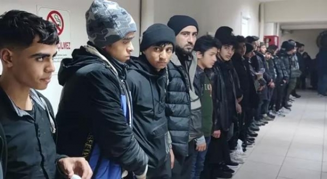 Kırklareli’de 40 düzensiz göçmen yakalandı