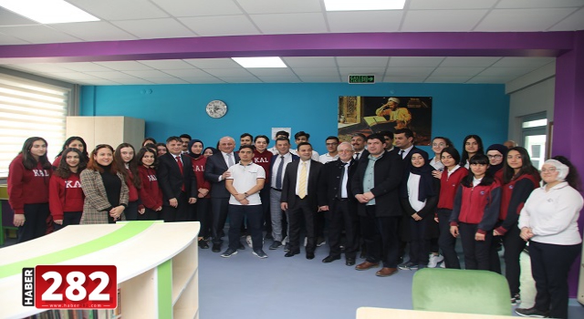 Kapaklı'da "Z kütüphane" törenle açıldı
