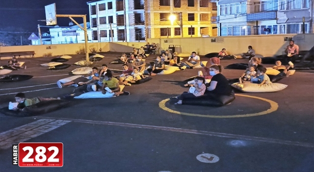 Açık Hava Sineması Altınova ve Zafer Mahallesi’ne konuk oldu