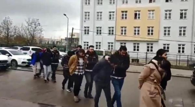 Çorlu’da ‘torbacı’ operasyonunda 4 tutuklama