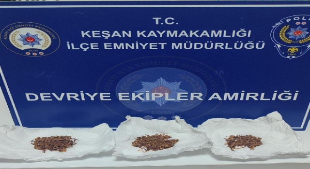 Edirne’de uyuşturucu ve silah ele geçirildi; 5 gözaltı