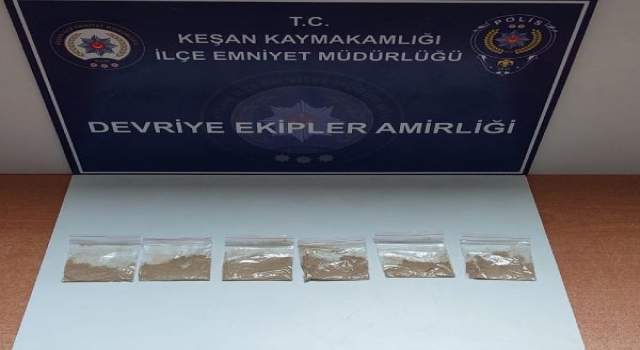 Edirne’de uyuşturucu ve çalıntı motosiklet ele geçirildi; 6 gözaltı