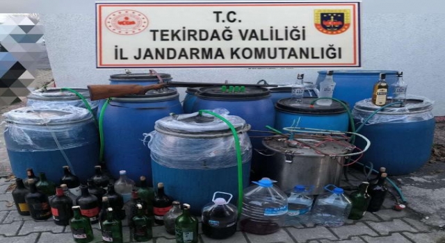 Tekirdağ’da 1780 litre sahte şarap ele geçirildi