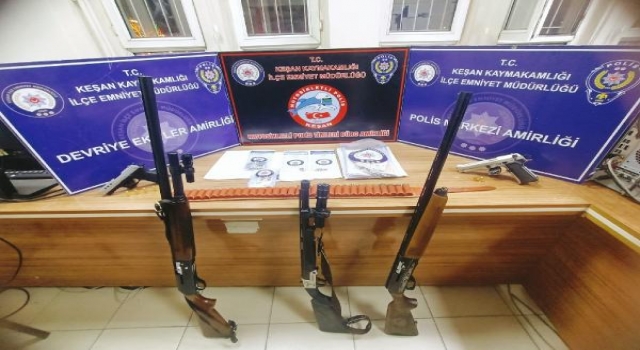 Keşan’da polisten asayiş denetimi