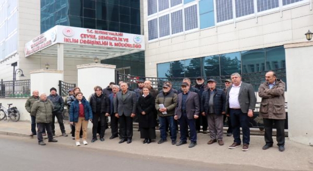 Mahkemenin 2 kez reddettiği kalker ocağına yeniden verilen ’ÇED gerekli değildir’ kararına itiraz