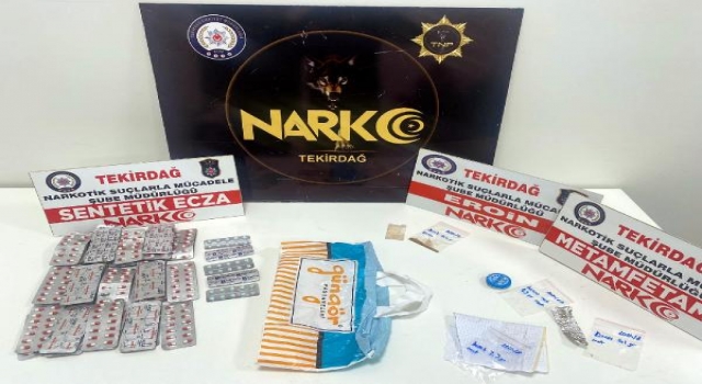 Tekirdağ’da uyuşturucu operasyonu; 6 gözaltı