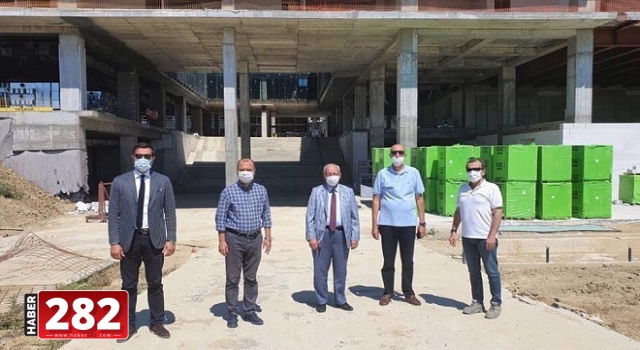 Başkan Albayrak Yeni Hizmet Binasından İncelemelerde Bulundu