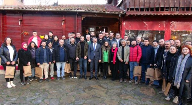 Edirne Valisi Sezer, basın mensuplarıyla bir araya geldi