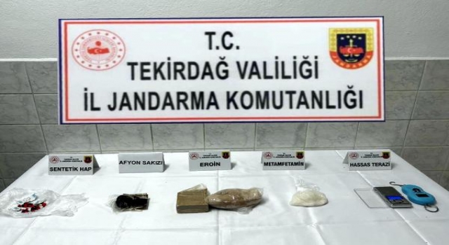 Çorlu’da evinde uyuşturucu bulunan şüpheli tutuklandı