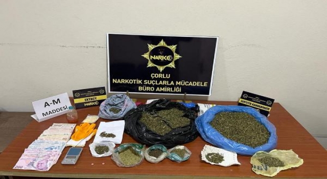 Tekirdağ’da uyuşturucu operasyonunda 7 tutuklama