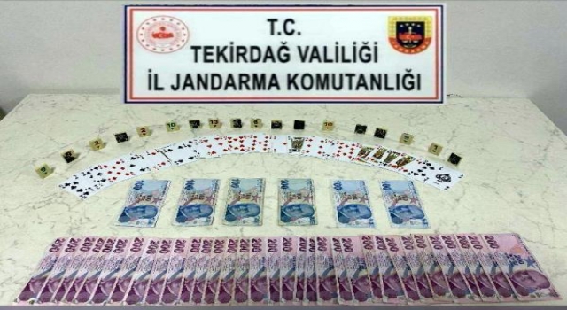 Depoda kumar oynayan 5 şüpheli yakalandı