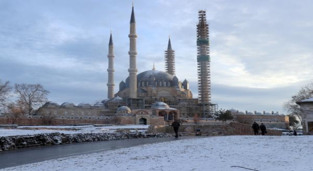 Edirne’de kar etkisini kaybetti