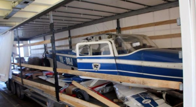 Kapıkule’de TIR’da Cessna tipi uçak ele geçirildi
