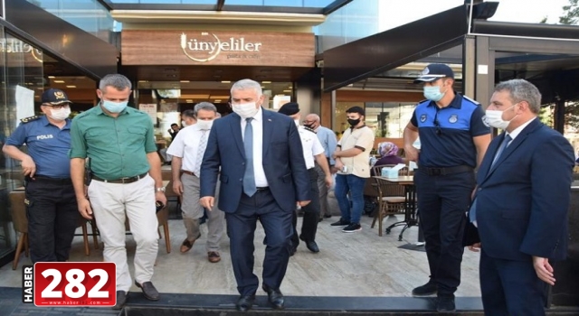 Süleymanpaşa Zabıtası ilçe genelinde salgın denetimi gerçekleştirdi