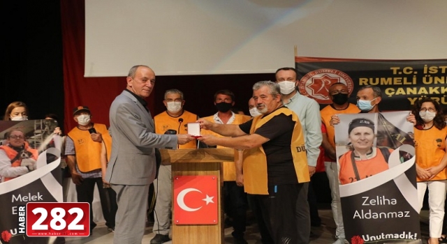 57. Alayı Yaşatma Araştırma Gönüllüleri Derneği’nden Başkan Ata’ya Teşekkür Plaketi