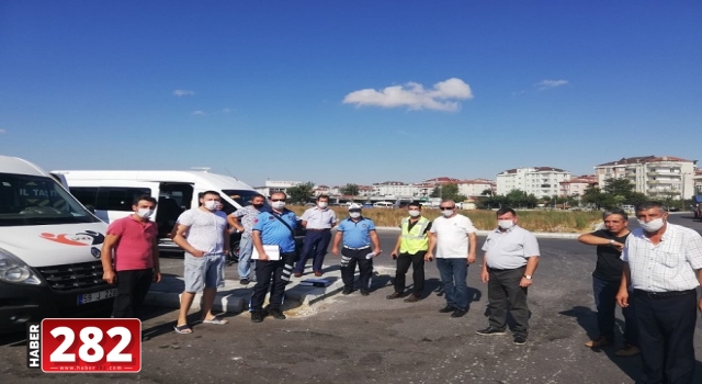 J PLAKALI OKUL SERVİS ARAÇLARININ UYGUNLUK DENETİMLERİNE BAŞLANDI